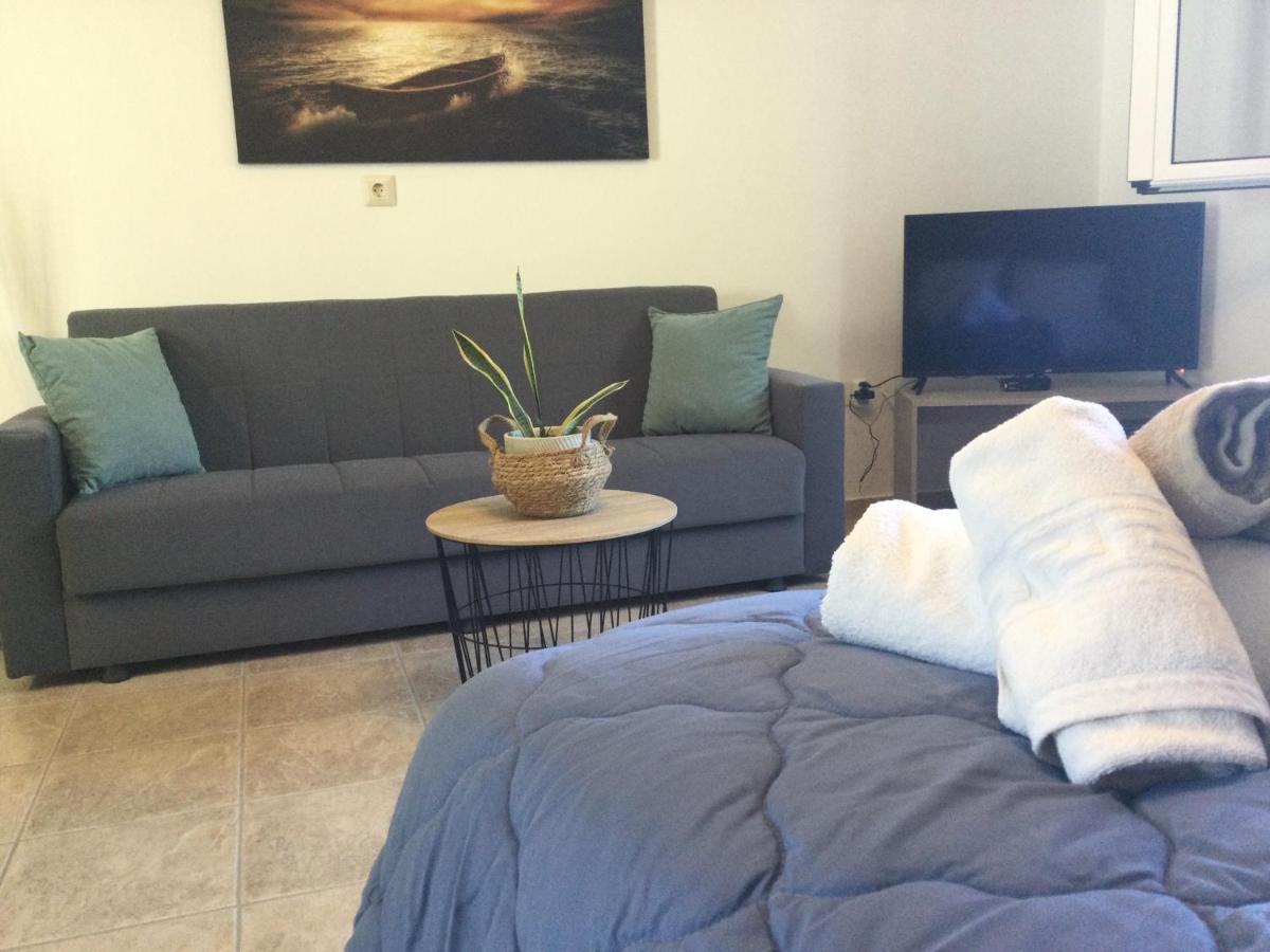 Vladimiros Apartments Barbati Luaran gambar