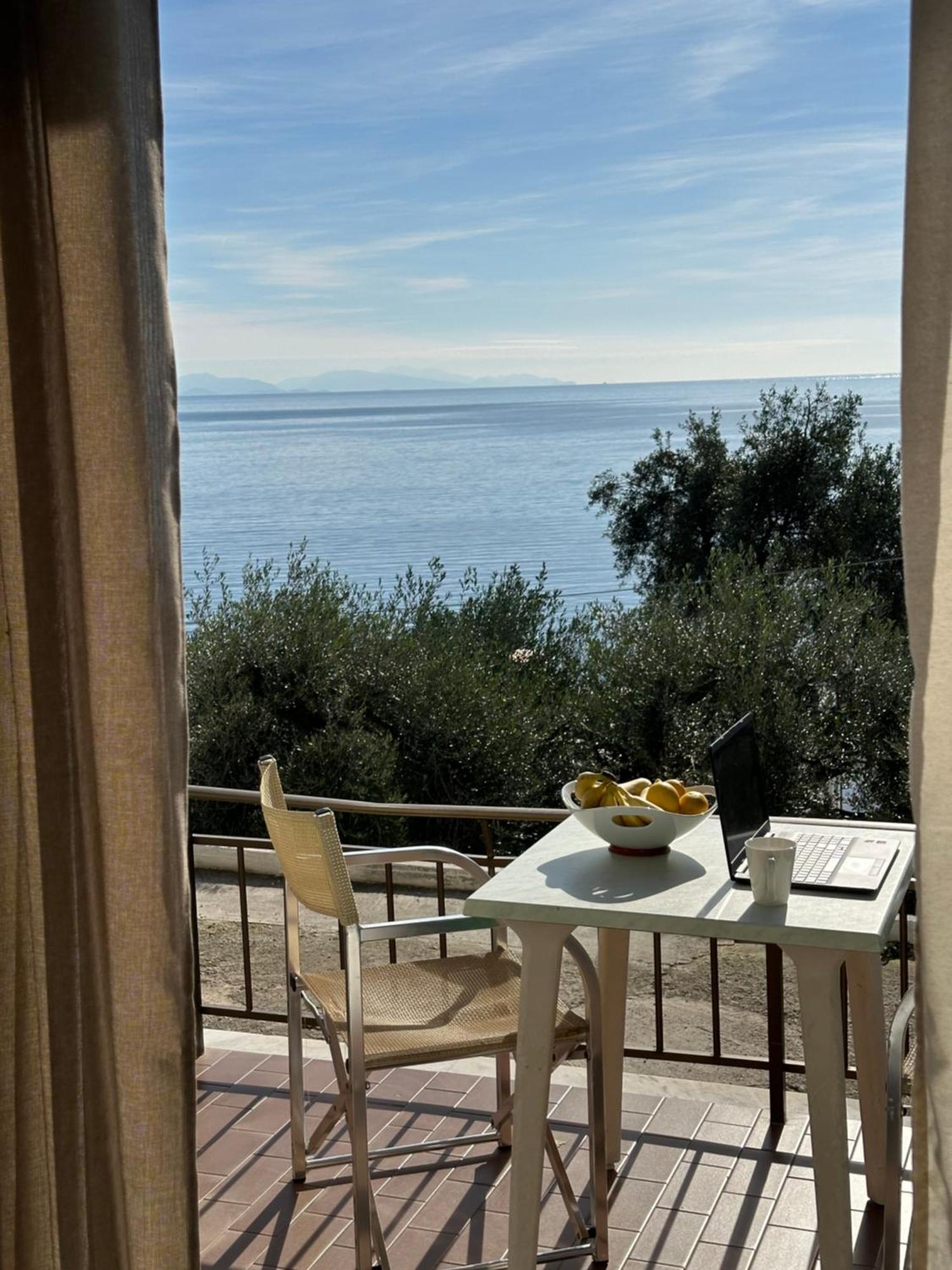 Vladimiros Apartments Barbati Luaran gambar